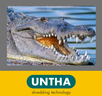 Untha Organic Waste Shredder